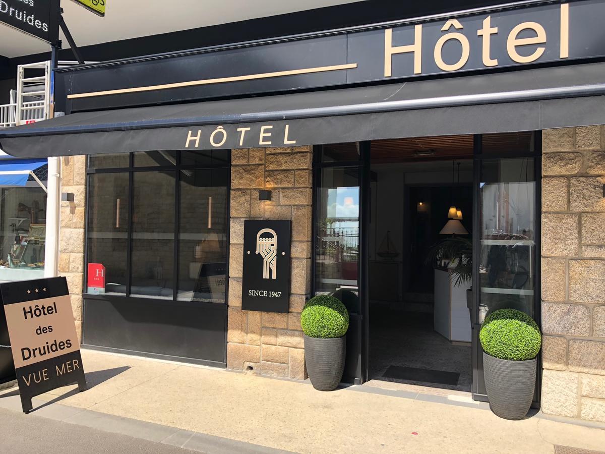 Hotel Des Druides Quiberon Bagian luar foto