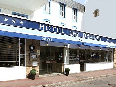 Hotel Des Druides Quiberon Bagian luar foto